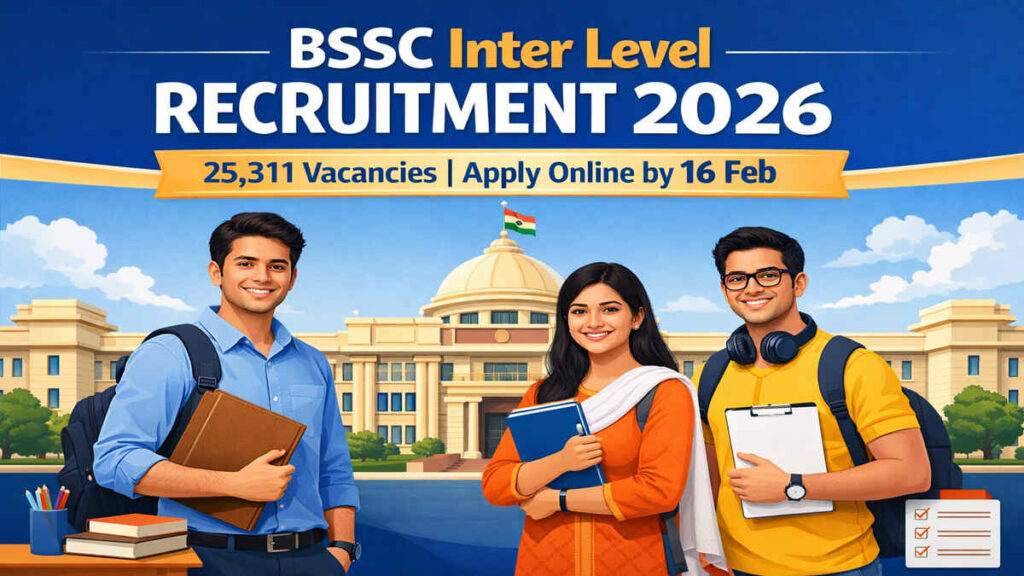 Bihar BSSC Inter Level Recruitment 2026.