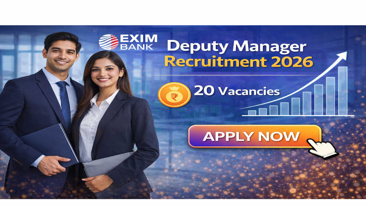 EXIM Bank Deputy Manager Recruitment 2026